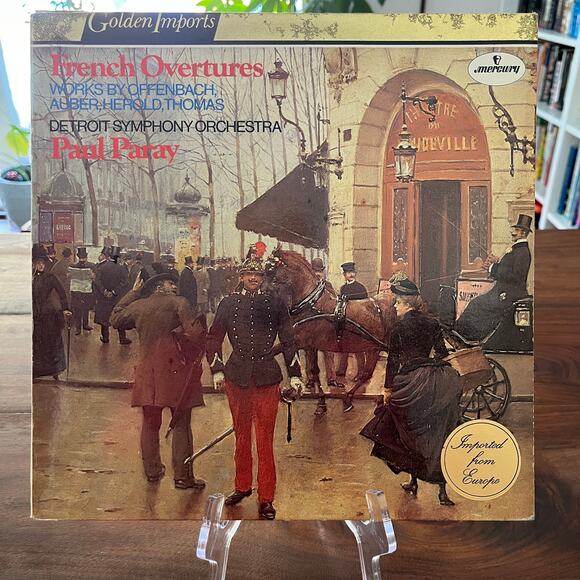 French Overtures Paul Paray Vinyl LP Mercury SRI 75077 Import Netherlands - Picture 2 of 7